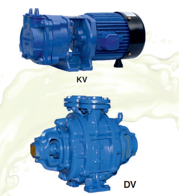 KV / DV — Liquid Ring Type Vacuum Pumps